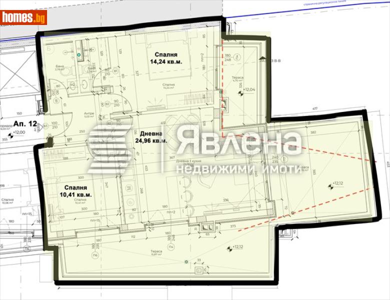 Тристаен, 149m² - Кв. Манастирски Ливади, София - Апартамент за продажба - ЯВЛЕНА - 121167926