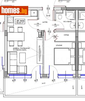 Двустаен, 67m² - Апартамент за продажба - 121199281