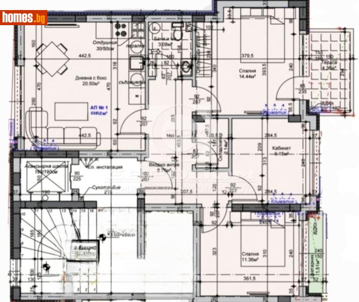 Четиристаен, 147m² - Кв. Самара 1, Стара Загора - Апартамент за продажба - ЕВРОДОМ - 121260462