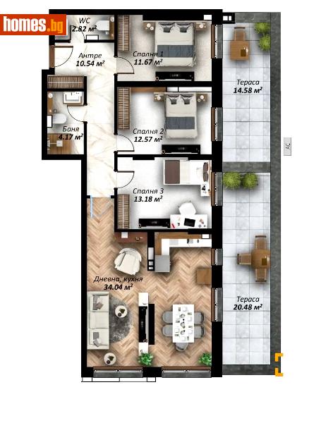 Четиристаен, 187m² -  Аязмото, Стара Загора - Апартамент за продажба - КОНСУЛТ ИМОТИ СС - 121276332