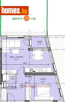 Двустаен, 133m² - Апартамент за продажба - 121285579
