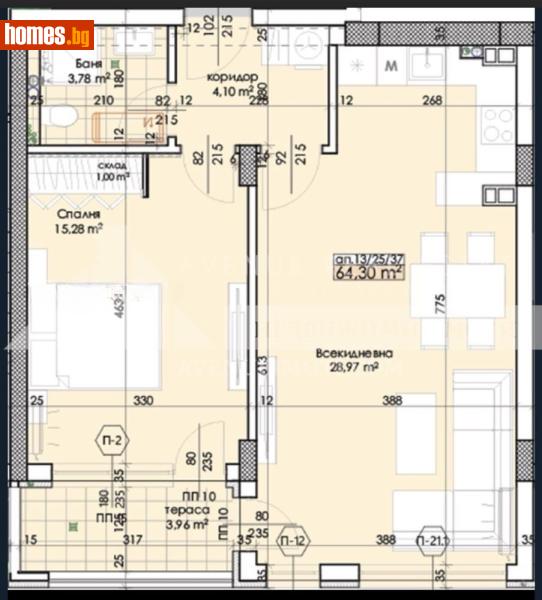Двустаен, 76m² - Жк. Тракия, Пловдив - Апартамент за продажба - Avenue Real Estate - 121304099