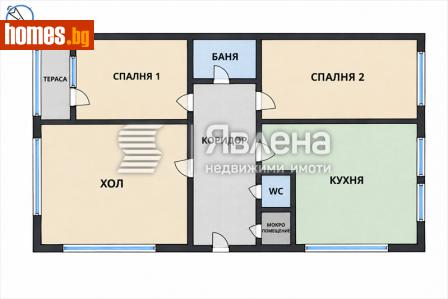 Тристаен, 88m² - Апартамент за продажба - 121345603