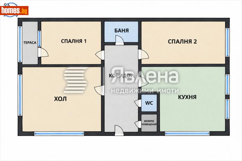 Тристаен, 88m² - Жк. Дружба, София - Апартамент за продажба - ЯВЛЕНА - 121345603