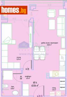 Двустаен, 76m² - Апартамент за продажба - 121347438