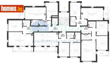 Двустаен, 83m² - Апартамент за продажба - 121347514