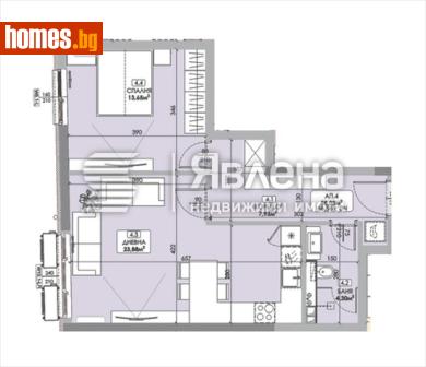 Двустаен, 67m² - Апартамент за продажба - 121365338