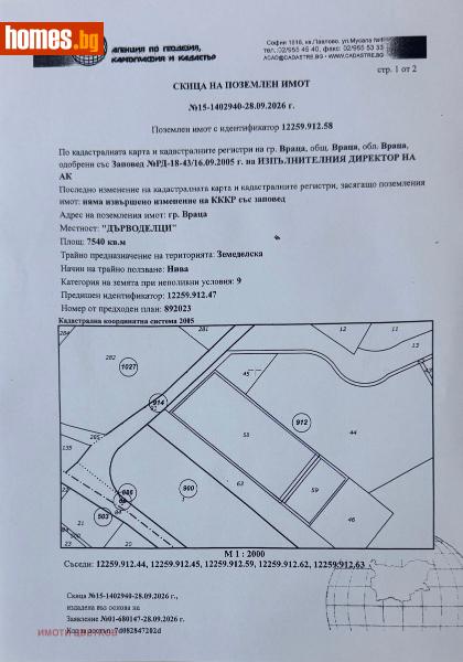 Парцел, 9500m² -  Промишлена Зона, Враца - Парцел за продажба - ИМОТИ ЦВЕТКОВ - 121367884