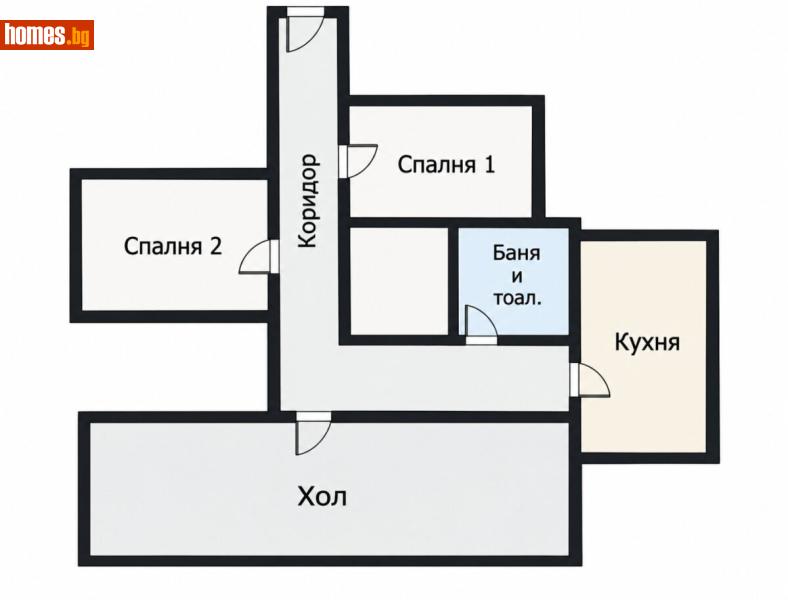 Тристаен, 79m² -  Боян Българанов 1, Шумен - Апартамент за продажба - Шуменъ  - 121390832