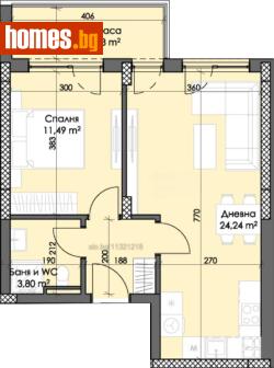 Двустаен, 67m² - Апартамент за продажба - 121402244