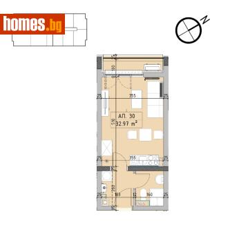 Едностаен, 38m² - Апартамент за продажба - 121429640