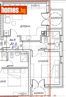 Двустаен, 76m² - Апартамент за продажба - 121433024