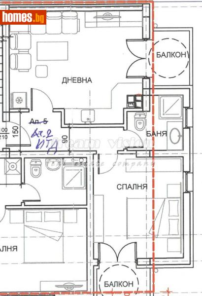 Двустаен, 76m² - Жк. Хаджи Димитър, София - Апартамент за продажба - ДРИЙМ ВИЖЪН НЕДВИЖИМИ ИМОТИ - 121433024