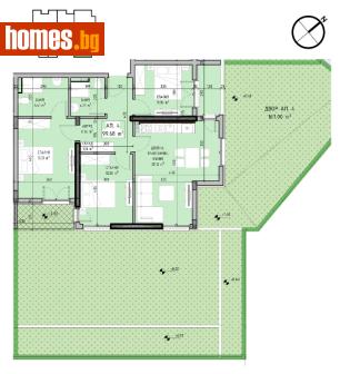 Четиристаен, 117m² - Апартамент за продажба - 121446313
