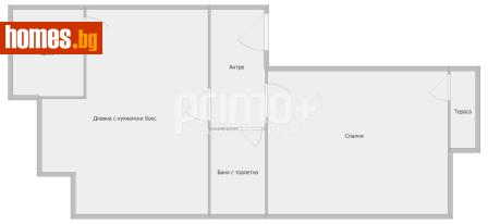 Двустаен, 59m² - Апартамент за продажба - 121466934