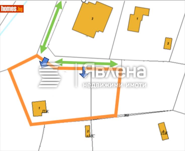 Парцел, 899m² - С.Панчарево, София - град - Парцел за продажба - ЯВЛЕНА - 121480916