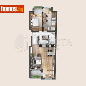 Тристаен, 127m² - Апартамент за продажба - 121482618