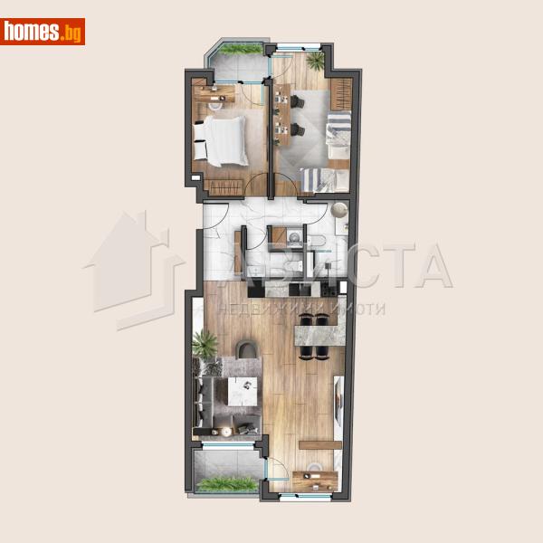 Тристаен, 127m² - Жк. Надежда 2, София - Апартамент за продажба - Ависта офис Експерт - 121482618