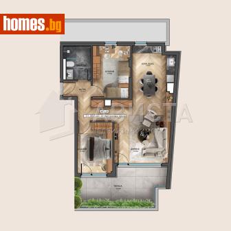 Тристаен, 127m² - Апартамент за продажба - 121482619