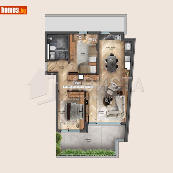 Тристаен, 127m² - Жк. Надежда 2, София - Апартамент за продажба - Ависта офис Експерт - 121482619