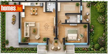 Двустаен, 50m² - Апартамент за продажба - 121492185