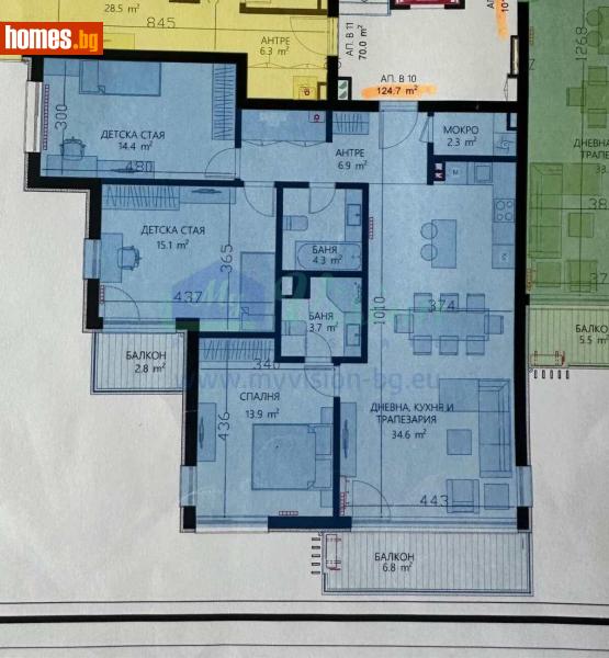 Мезонет, 152m² - Кв. Манастирски Ливади, София - Апартамент за продажба - Myvision Real Estate - 121505019