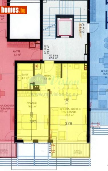 Двустаен, 85m² - Кв. Манастирски Ливади, София - Апартамент за продажба - Myvision Real Estate - 121505028