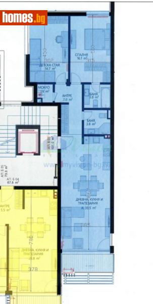 Тристаен, 125m² - Кв. Манастирски Ливади, София - Апартамент за продажба - Myvision Real Estate - 121505030