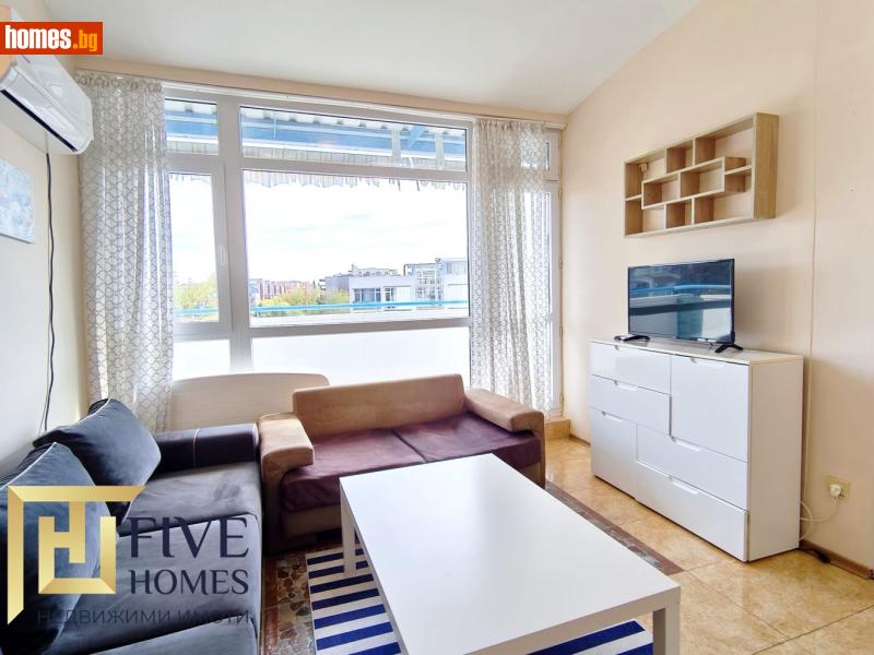 Двустаен, 60m² - К.к.Слънчев Бряг, Бургас - Апартамент под наем - Five Homes - 121508865