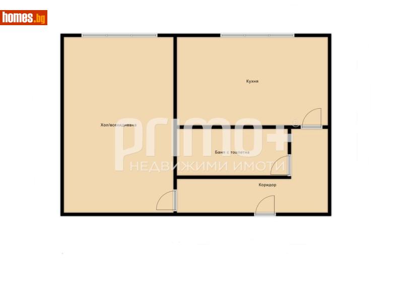 Едностаен, 46m² - Жк. Дружба 1, София - Апартамент за продажба - Примо Плюс - 121542153