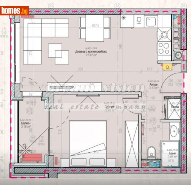 Двустаен, 72m² - Жк. Младост 4, София - Апартамент за продажба - ДРИЙМ ВИЖЪН НЕДВИЖИМИ ИМОТИ - 121559563